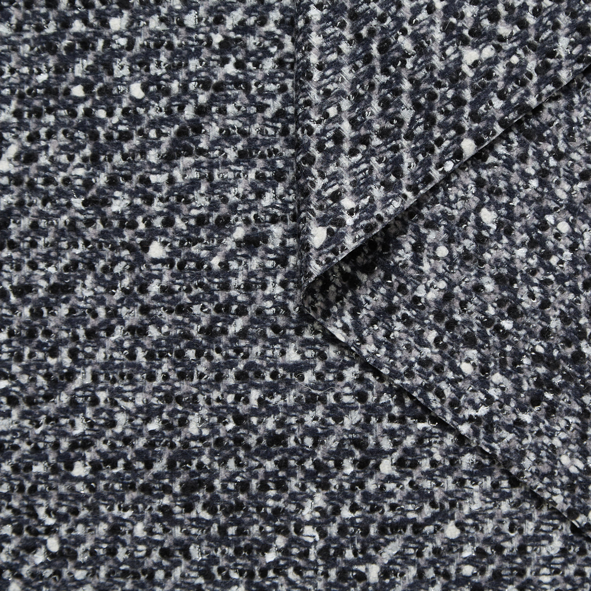 T25M12548 | Tweed Lurex en Laine Vierge