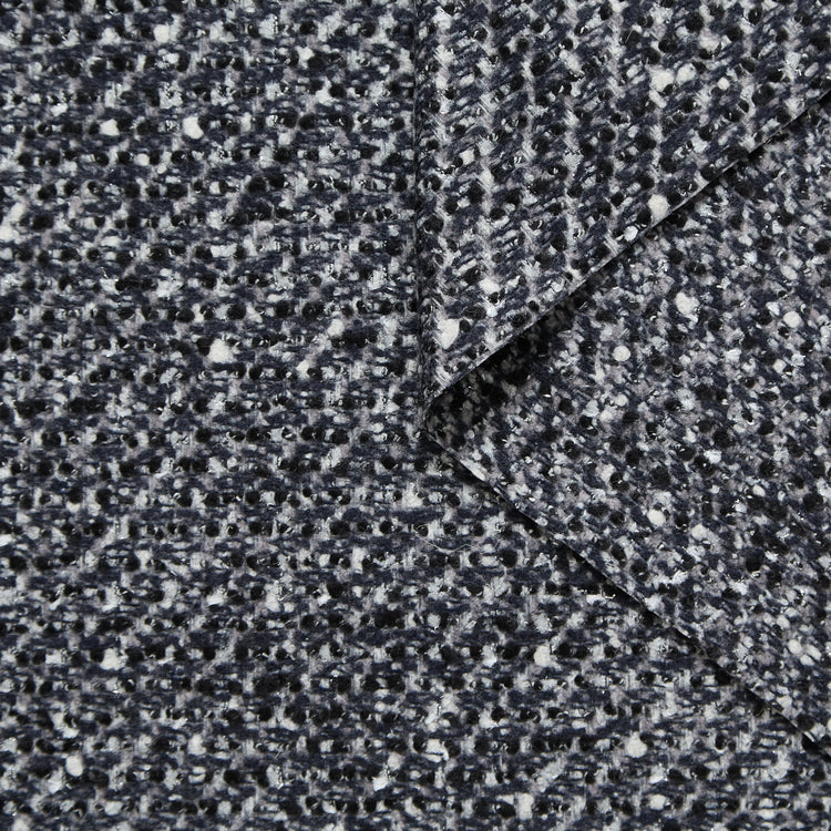 T25M12548 | Tweed Lurex en Laine Vierge - vue 1