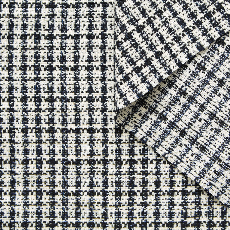 T25M12552 | Bicolor Check Wool Tweed - view 1