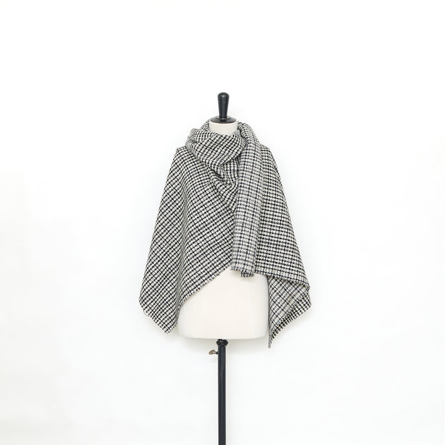 T25M12552 | Bicolor Check Wool Tweed
