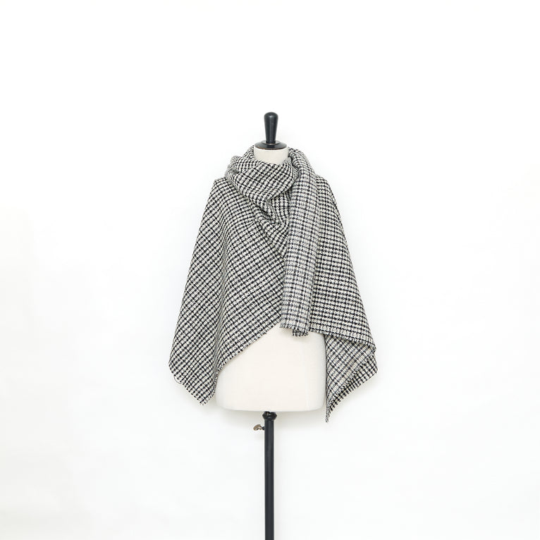 T25M12552 | Bicolor Check Wool Tweed - view 2