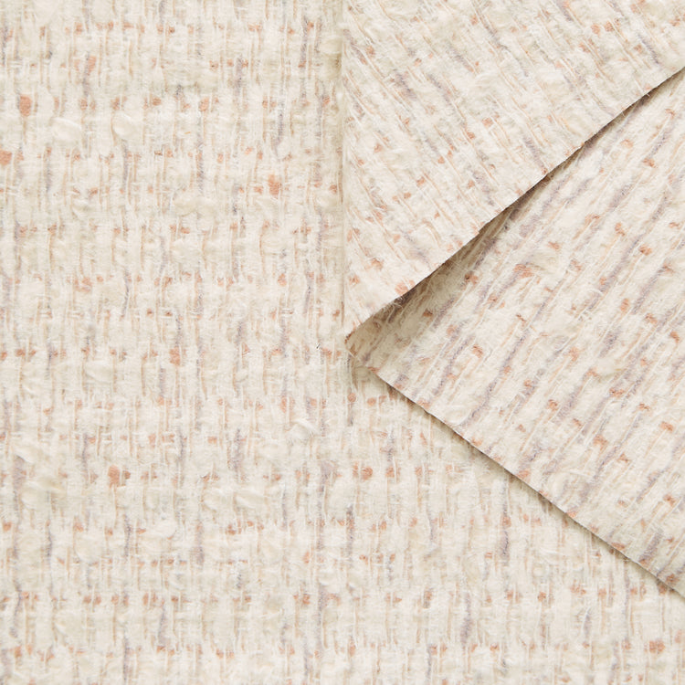 T25M12554 | Tweed Bouclé Effet Marbré - vue 1