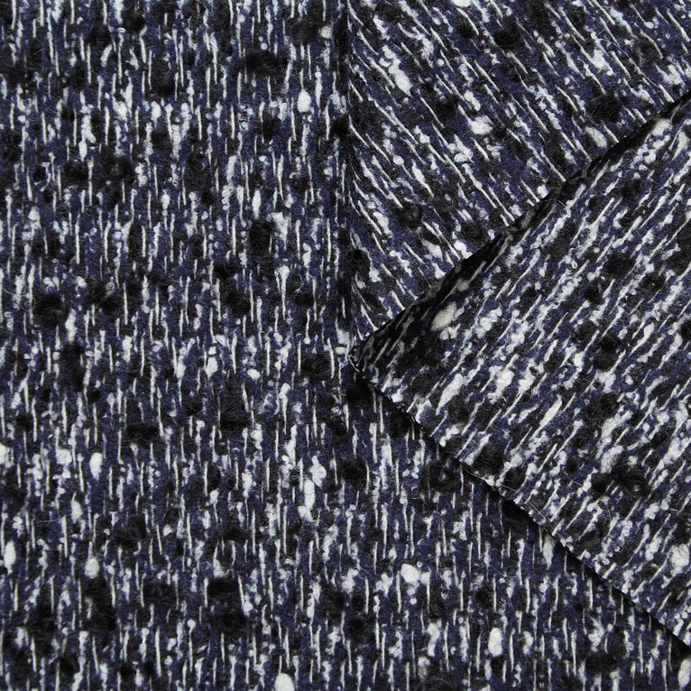 T25M12554 | Tweed Bouclé Effet Marbré - vue 3