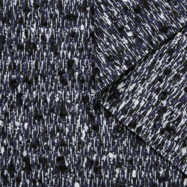 T25M12554 | Tweed Bouclé Effet Marbré - vue 1