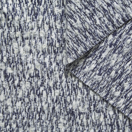 T25M12554 | Tweed Bouclé Effet Marbré