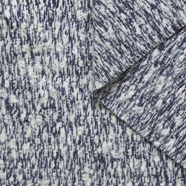 T25M12554 | Tweed Bouclé Effet Marbré
