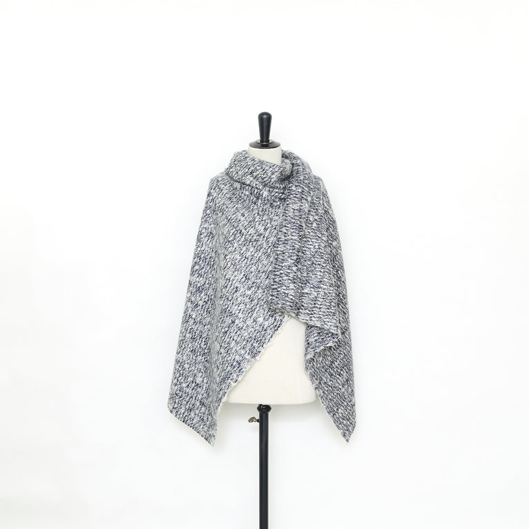 T25M12554 | Tweed Bouclé Effet Marbré - vue 9