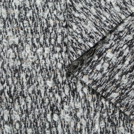 T25M12554 | Tweed Bouclé Effet Marbré