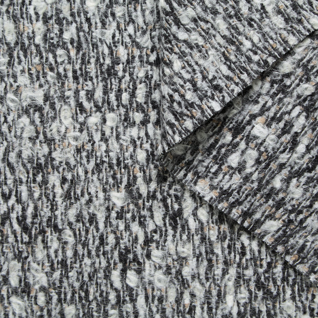 T25M12554 | Tweed Bouclé Effet Marbré