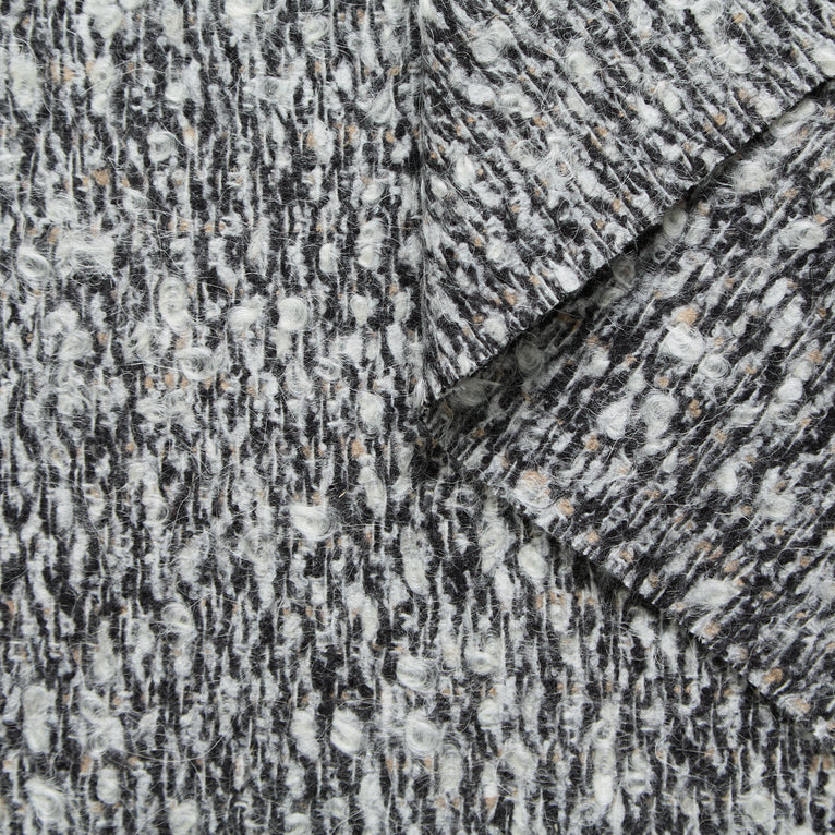 T25M12554 | Tweed Bouclé Effet Marbré - vue 6