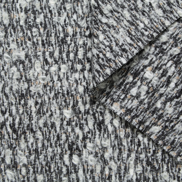 T25M12554 | Tweed Bouclé Effet Marbré - vue 1