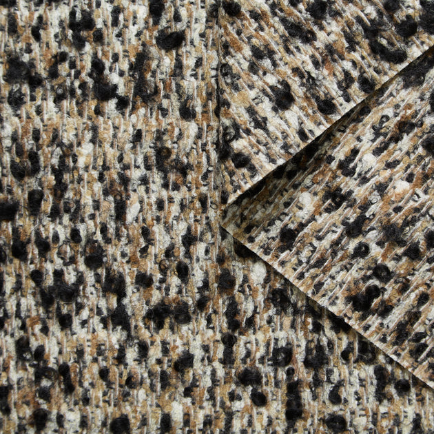 T25M12554 | Tweed Bouclé Effet Marbré