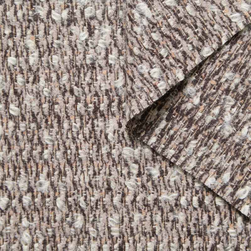 T25M12554 | Bouclé Tweed with Marbled Effect