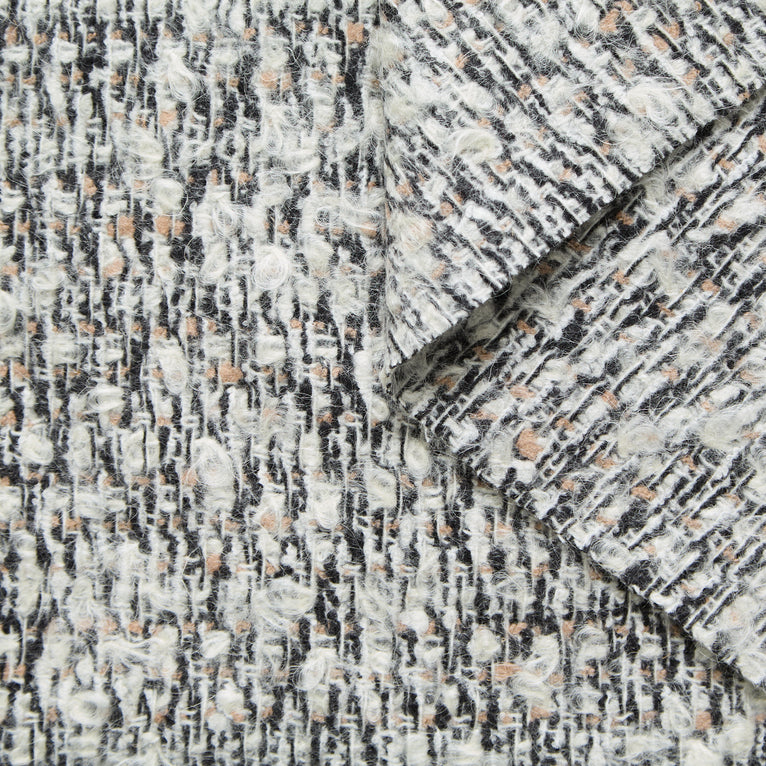 T25M12557 | Light Bouclé Virgin Wool &amp; Mohair Tweed - view 1