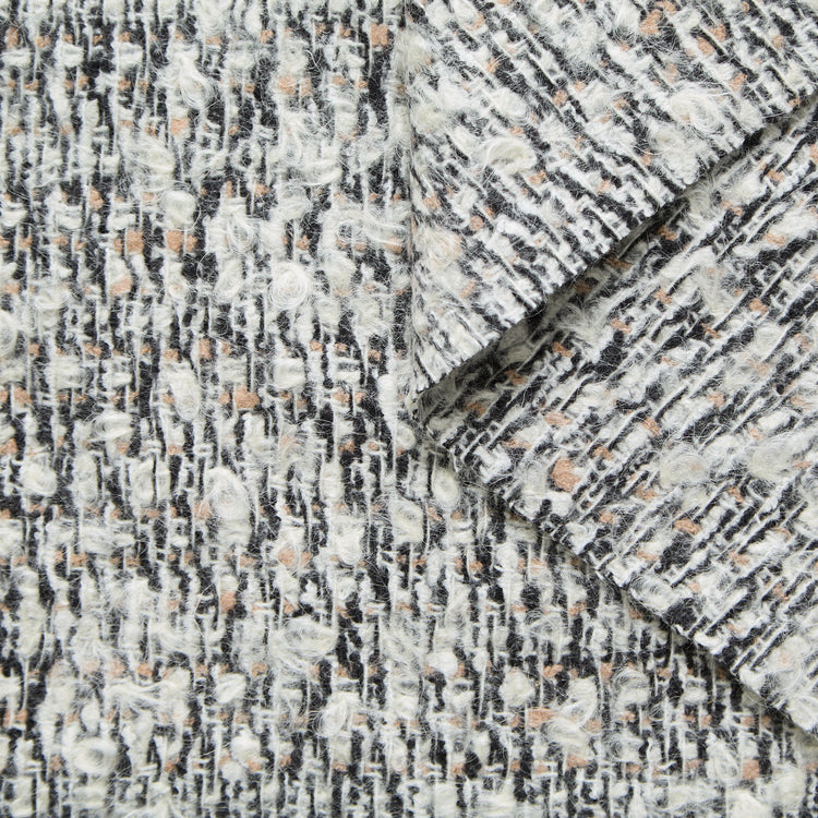 T25M12557 | Light Bouclé Virgin Wool &amp; Mohair Tweed - view 1