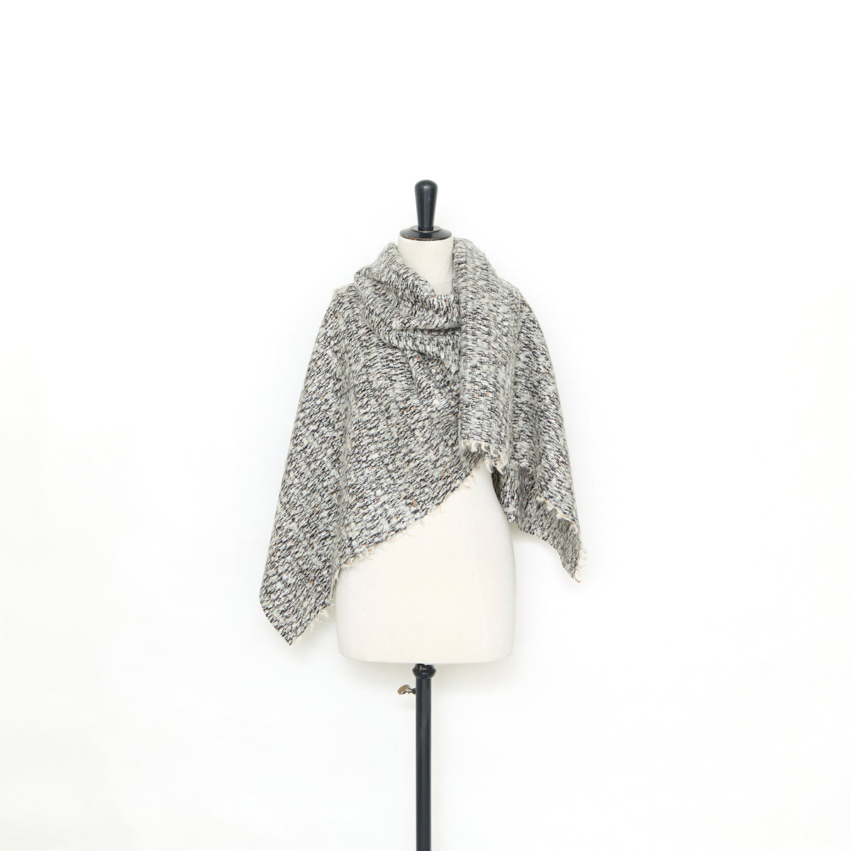 T25M12557 | Tweed Bouclé Léger en Laine Vierge et Mohair