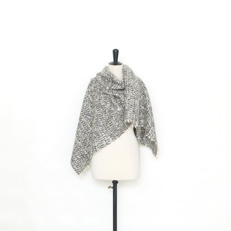 T25M12557 | Tweed Bouclé Léger en Laine Vierge et Mohair