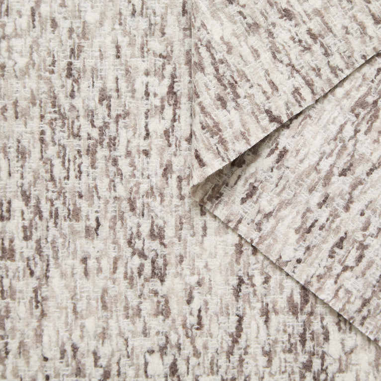 T25M12559 | Tweed Léger Double Face Effet Marbré - vue 1