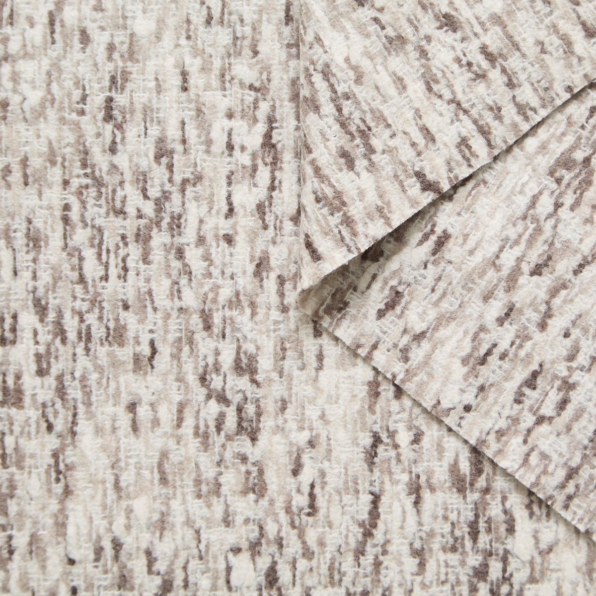 T25M12559 | Tweed Léger Double Face Effet Marbré