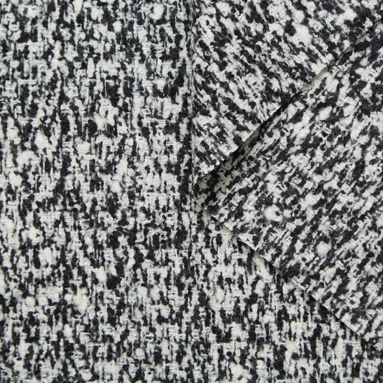 T25M12559 | Tweed Léger Double Face Effet Marbré - vue 3