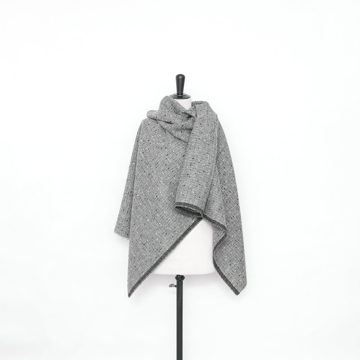 T25M12585 | Tweed Bouclé Effet Fil Noué