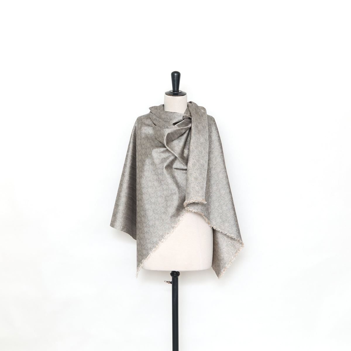 T25M12610 | Jacquard de Soie Chiné Lamé