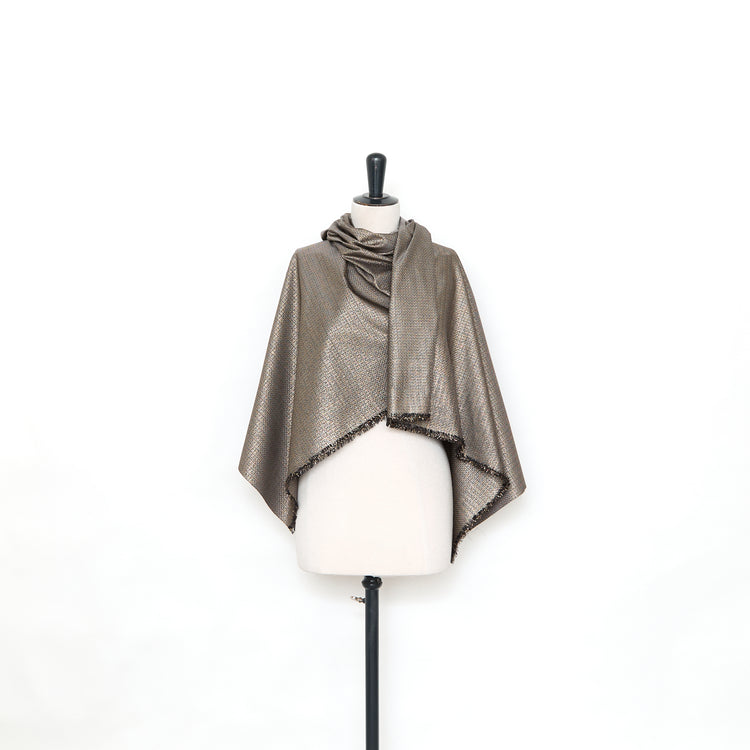 T25M12611 | Silk Lamé Sergé - view 2