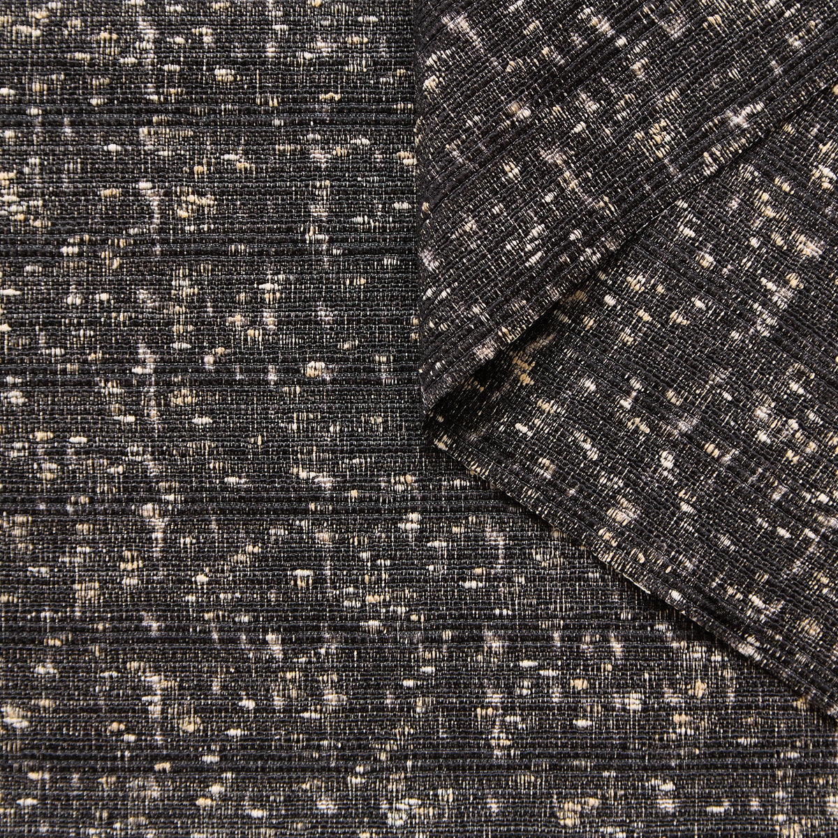 T25M12613 | Ottoman Flammé en Coton et Soie