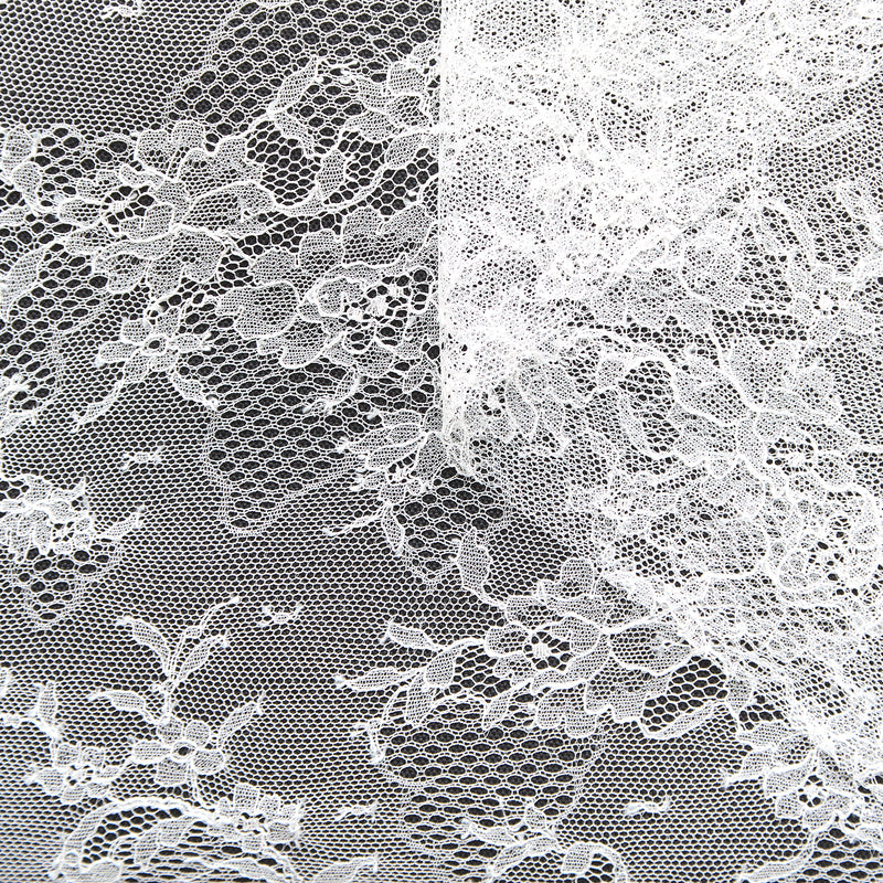 T25M12618 | Dentelle Florale de Soie