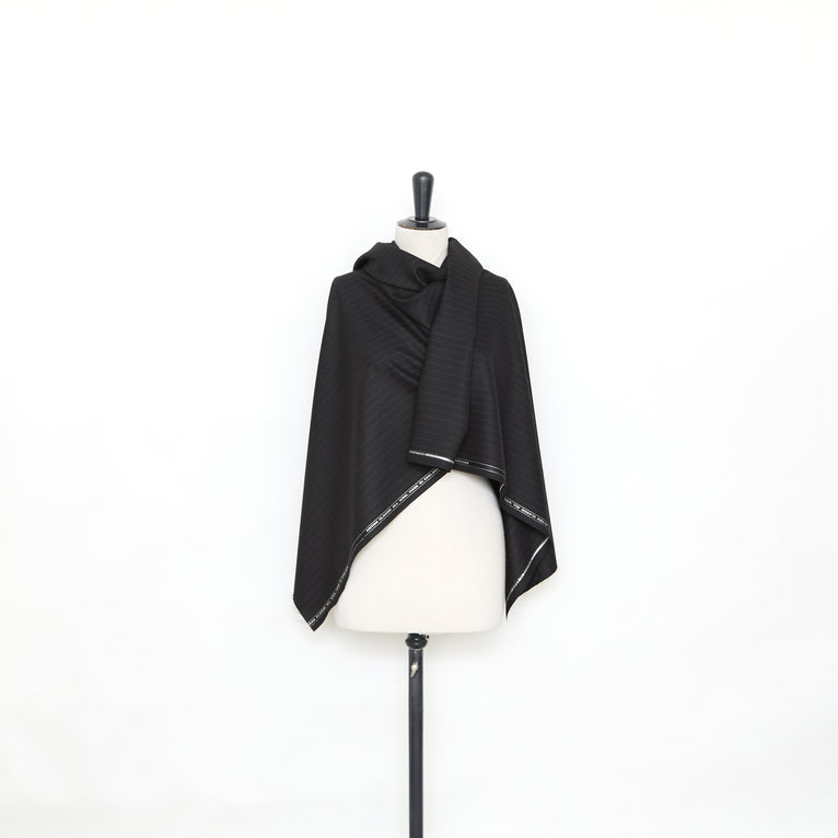 T25M12634 | Chalkstripe Wool Twill - view 2