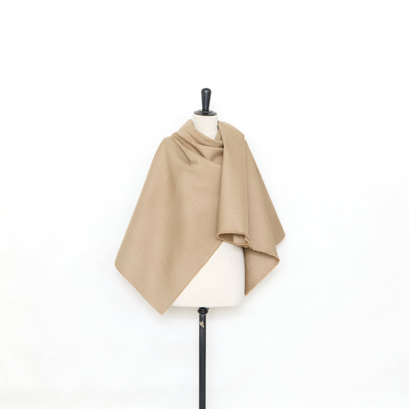 T25M12637 | Gabardine Lourde en Soie et Mohair Double Face