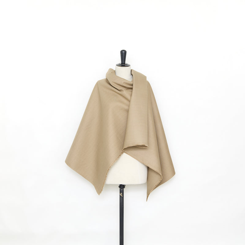 T25M12638 | Gabardine Double Face en Soie et Mohair