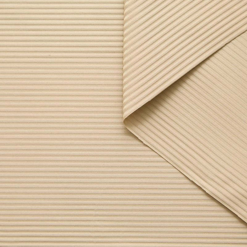 T25M12643 | Toile de Coton et Viscose à Rayures Ton sur Ton