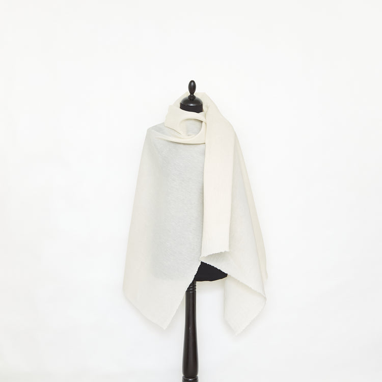 T25M12658 | Organza Shantung en Soie Lin et Coton - vue 2