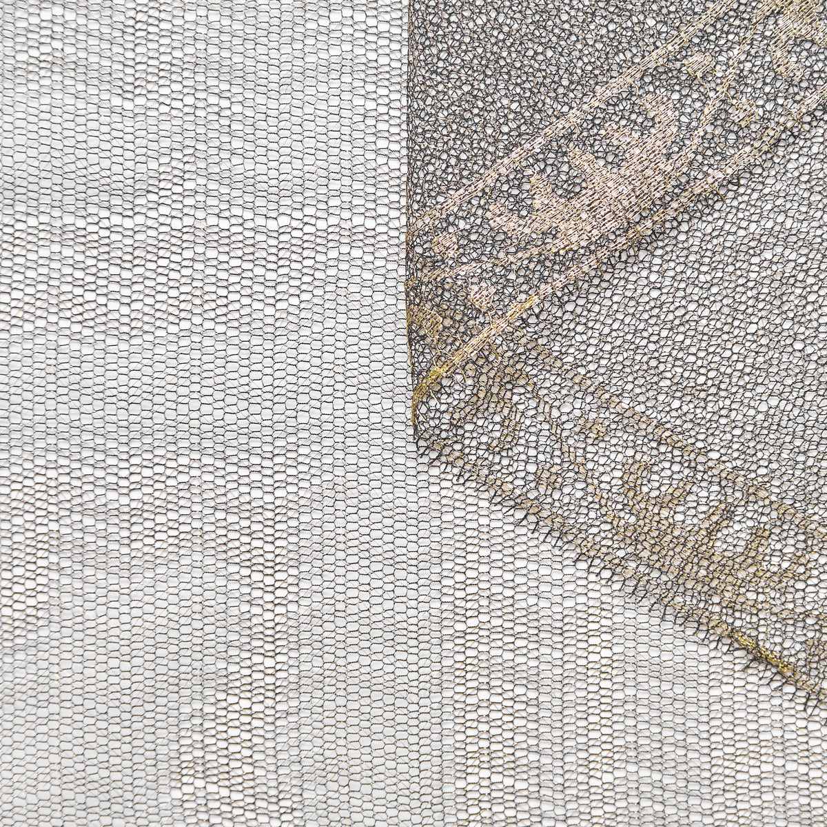 T25M12672 | Dentelle Lamée Chevrons