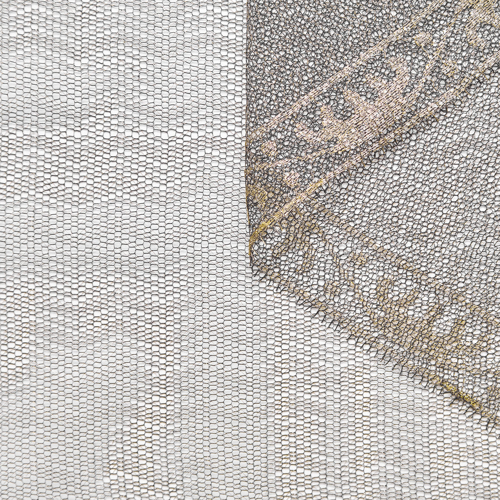 T25M12672 | Lamé Herringbone Lace