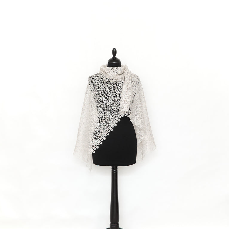 T25M12686 | Dentelle Arabesque Lamée - vue 3