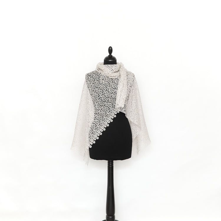T25M12686 | Dentelle Arabesque Lamée - vue 2