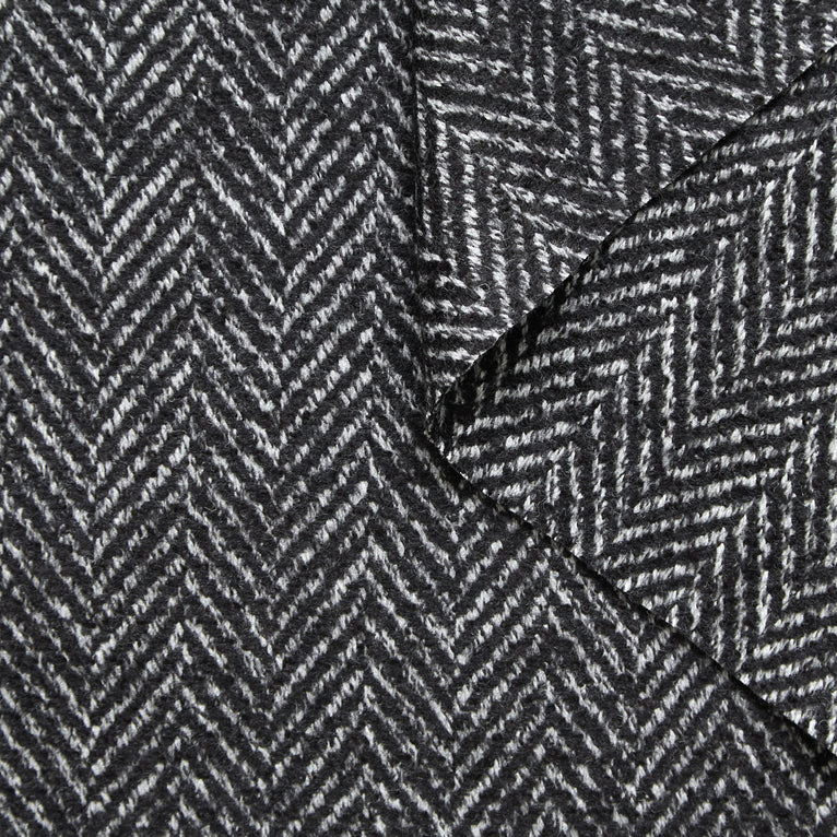 T25M12693 | Chevrons en Laine Vierge Soie et Lama - vue 1