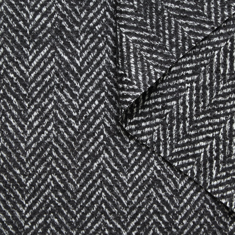 T25M12693 | Chevrons en Laine Vierge Soie et Lama - vue 1