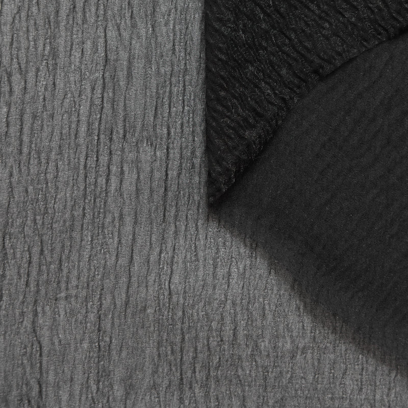 T25M12706 | Seersucker Transparent en Soie