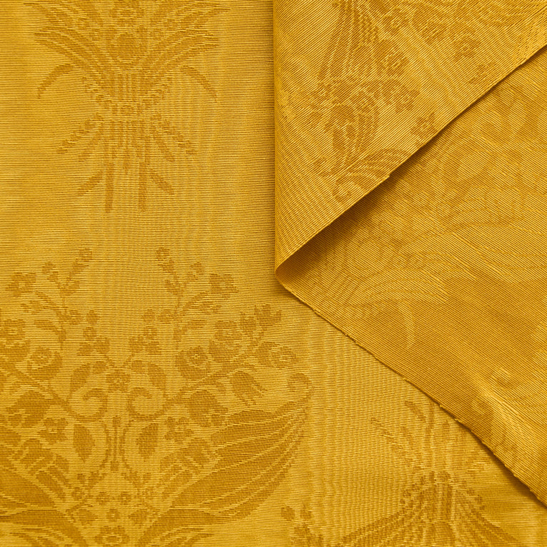 T25M12716 | Floral Moiré Cotton &amp; Silk Jacquard - view 1