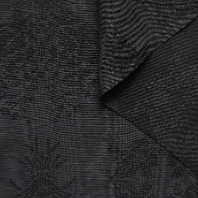 T25M12716 | Floral Moiré Cotton &amp; Silk Jacquard - view 2