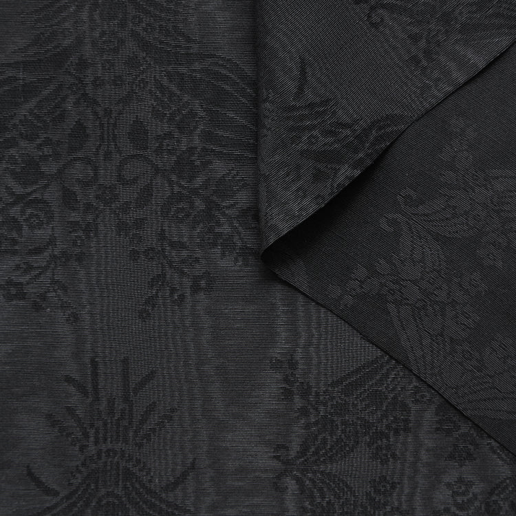 T25M12716 | Floral Moiré Cotton &amp; Silk Jacquard - view 1