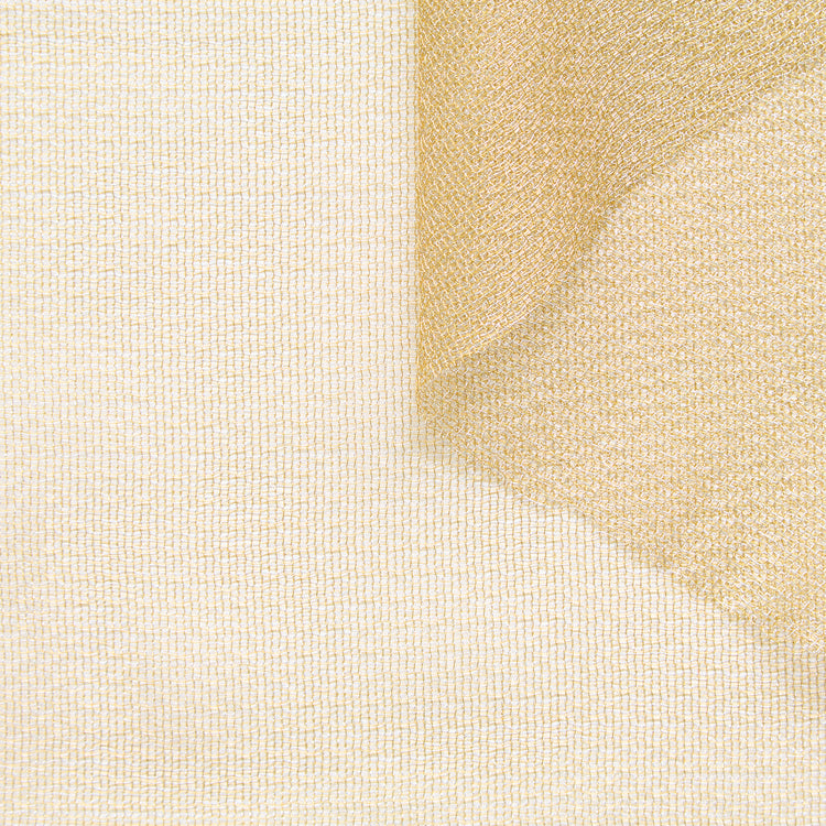 T25M12761 | Gaze Anglaise Or et Argent - vue 1