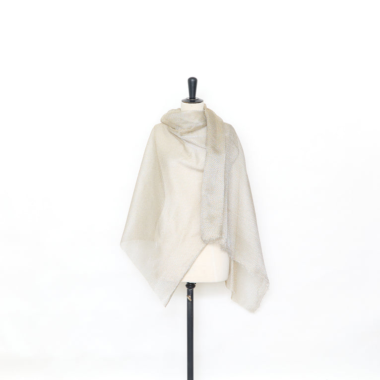 T25M12761 | Gaze Anglaise Or et Argent - vue 3