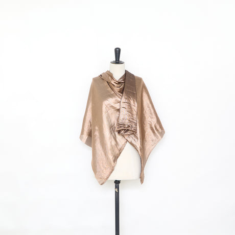  Ottoman Lamé en Viscose et Coton