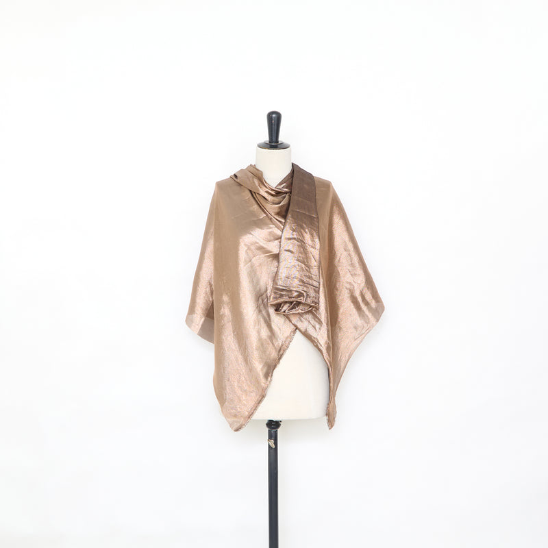 T25M12788 | Ottoman Lamé en Viscose et Coton