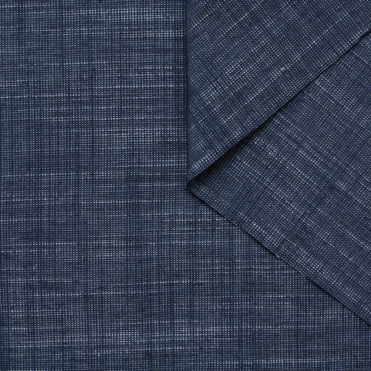 T25M13650 | Toile Bicolore en Coton, Soie et Lin