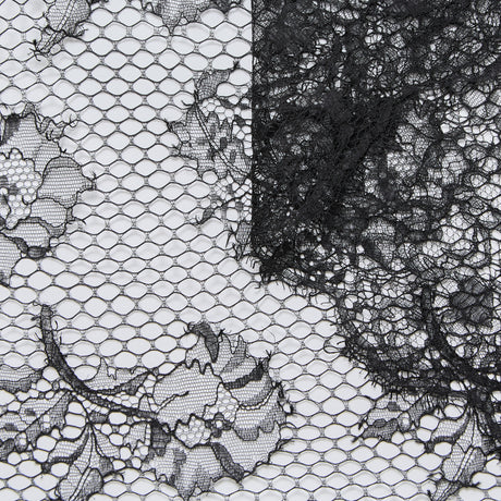 T25M13677 | Dentelle Florale en Viscose et Coton